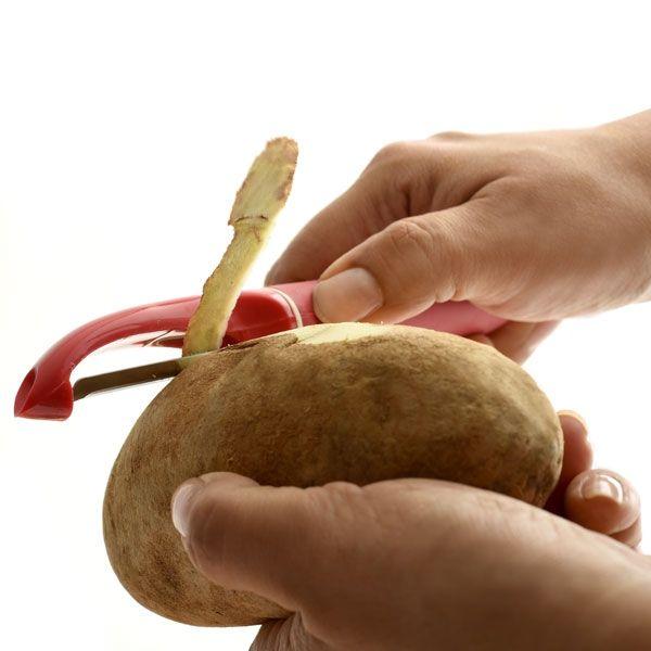 Grip-EZ Vegetable Peeler - Red