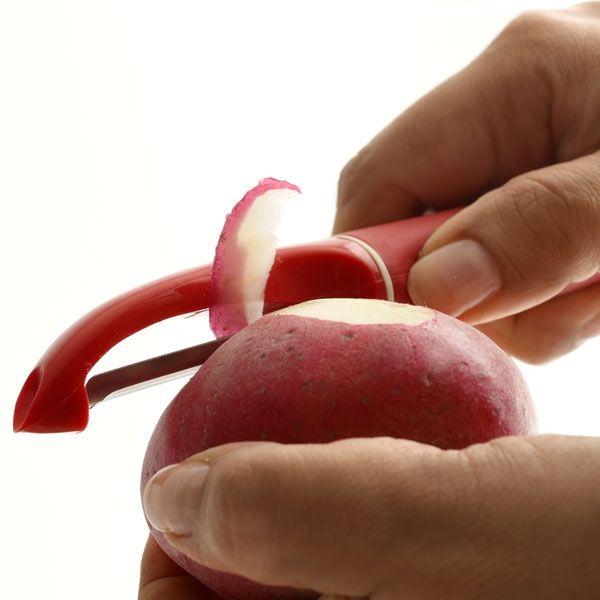 Grip-EZ Vegetable Peeler - Red