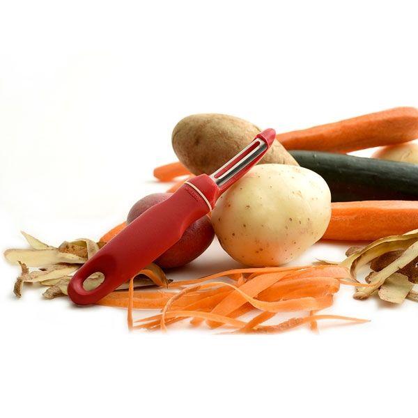 Grip-EZ Vegetable Peeler - Red