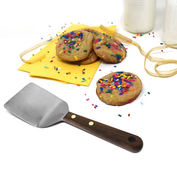 S/S Spatula w/Wood Handle