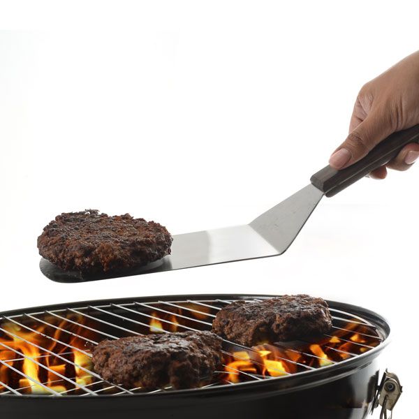 S/S Spatula w/Wood Handle