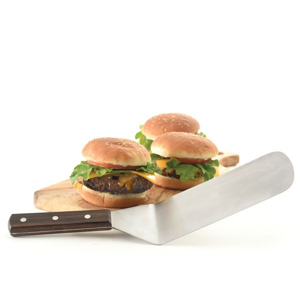 S/S Spatula w/Wood Handle