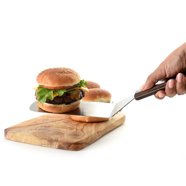 S/S Spatula w/Wood Handle
