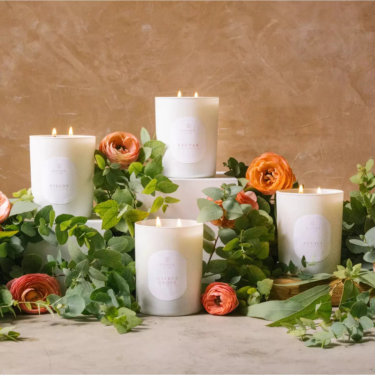 Linnea Candles 2 Wick Candles |  Core Collection