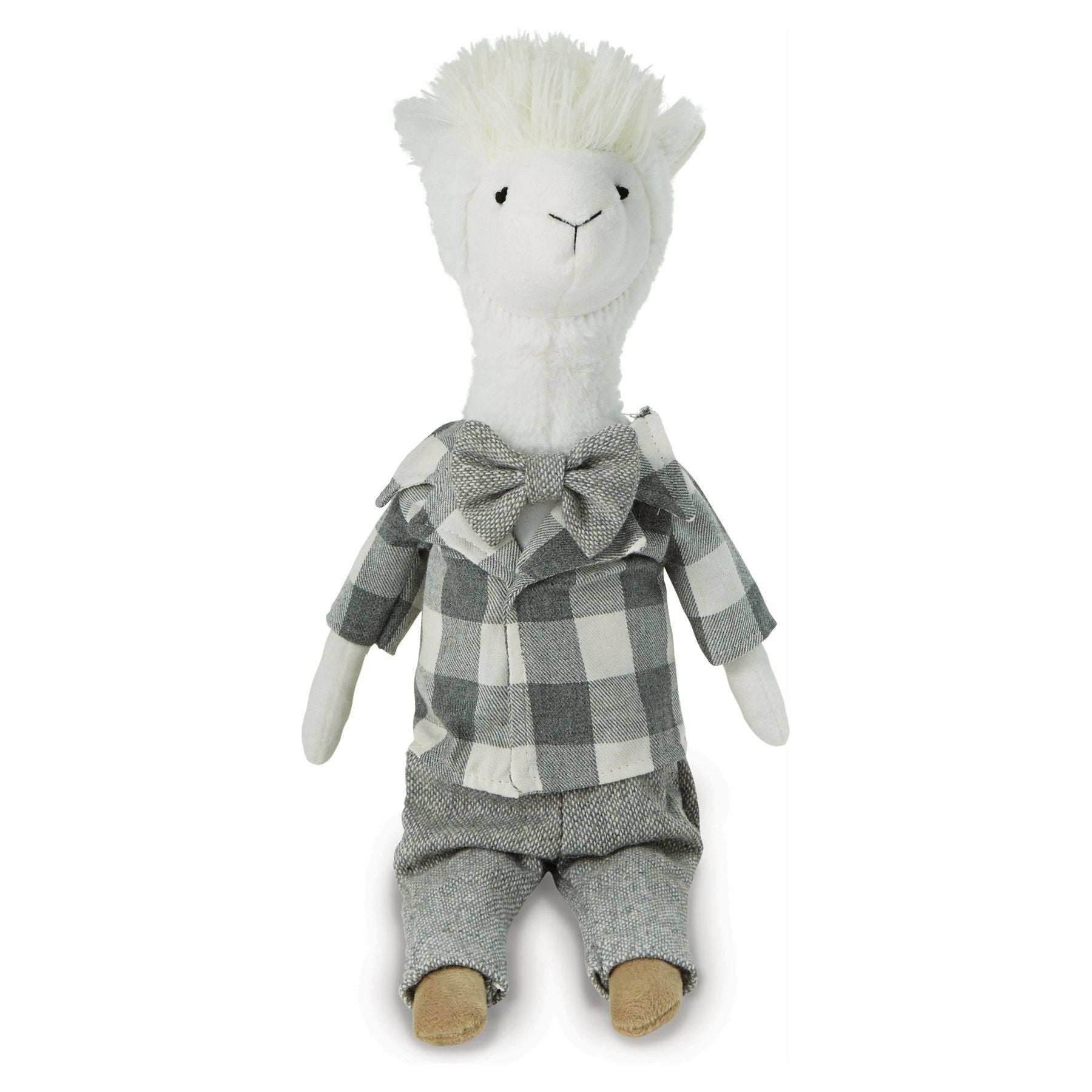 Plaid Llama Shirt Doll