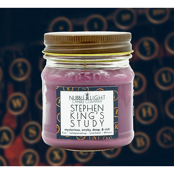 Stephen King’s Study Scented Soy Candle