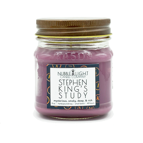 Stephen King’s Study Scented Soy Candle