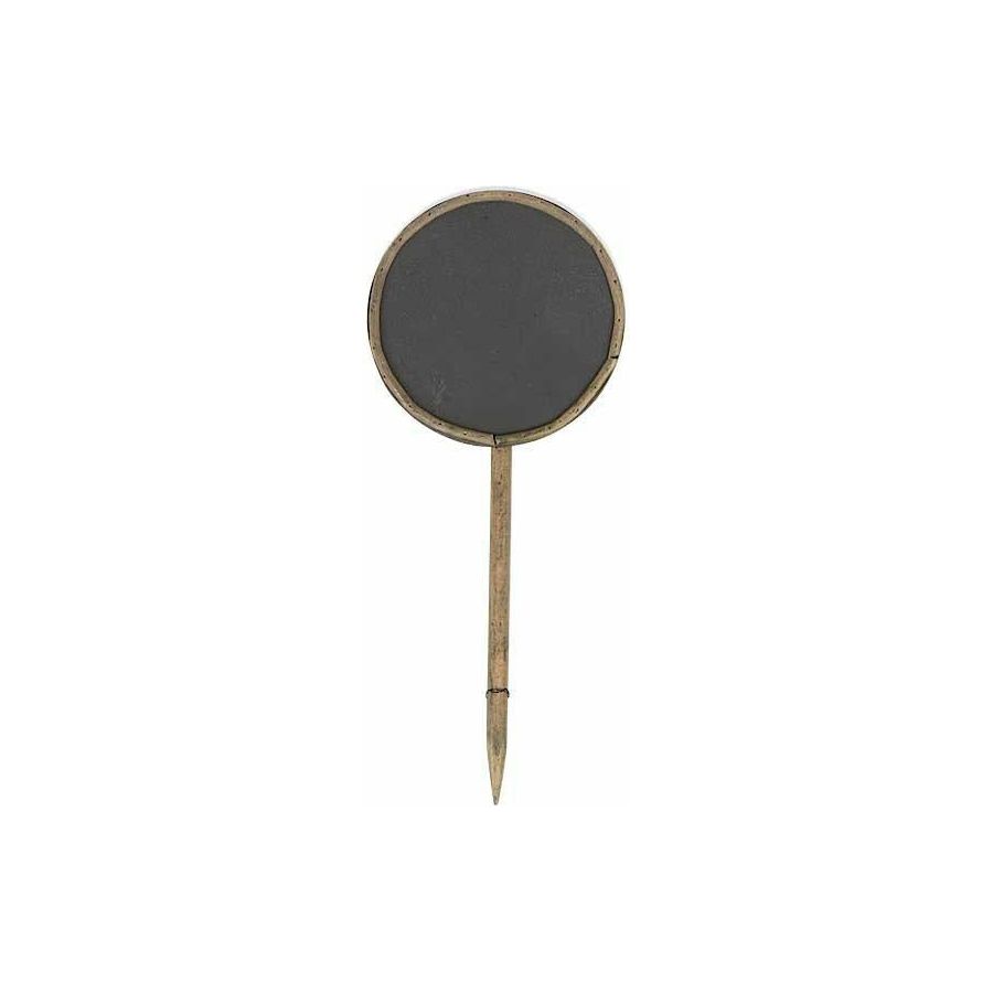 12" Round Chalkboard Pick Stake