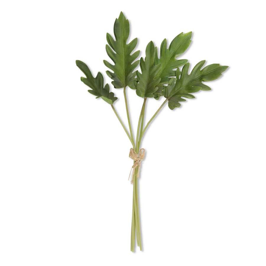 Real Touch Split Leaf Philodendron 5 Stem Bundle