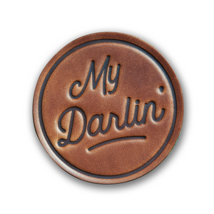 Leather Coaster | My Darlin