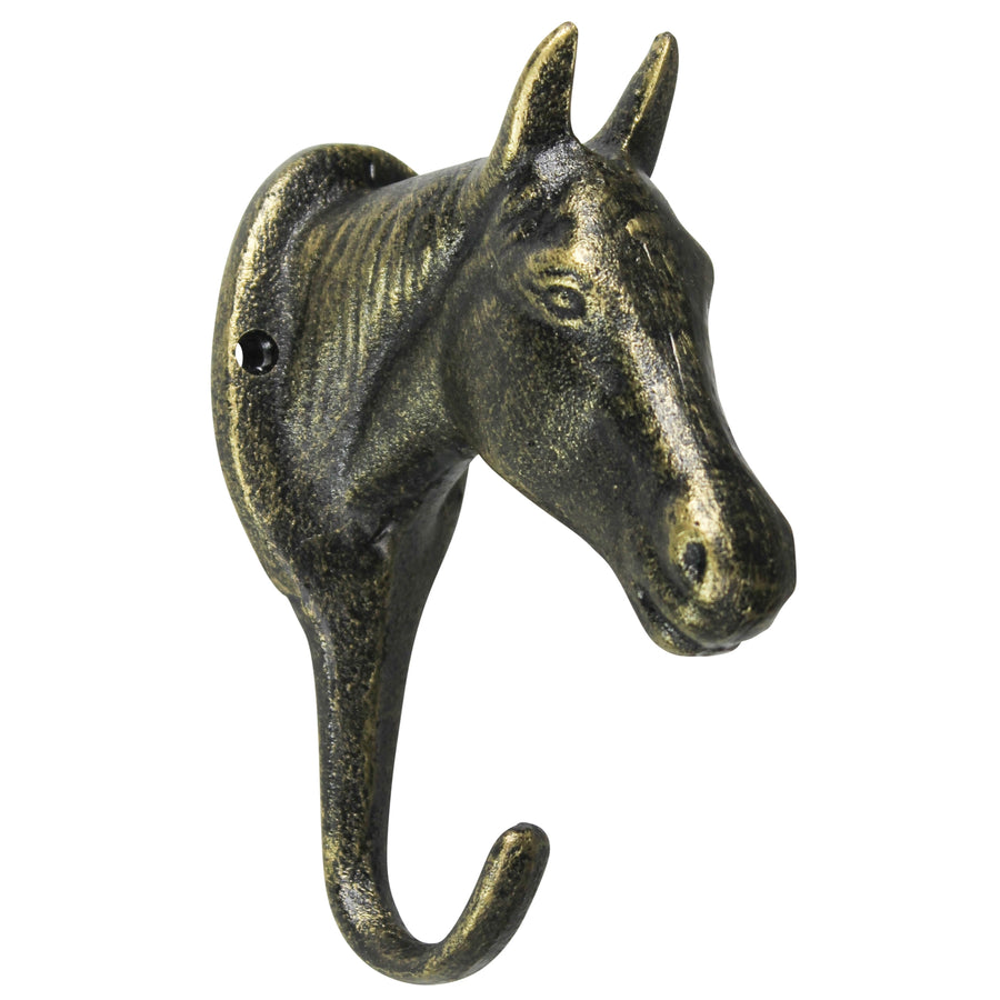 Horse Wall Hook | Bronze Cast Iron