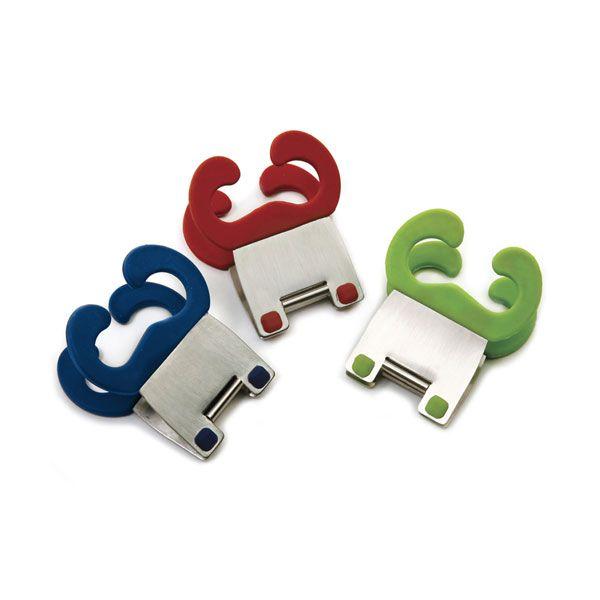 Grip-EZ Spoon Pot Clips - Assorted Colors
