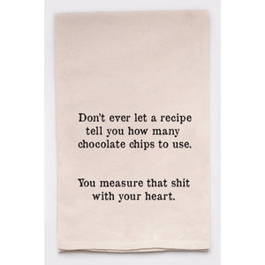 Clever Tea Towels -  Measure That Shit