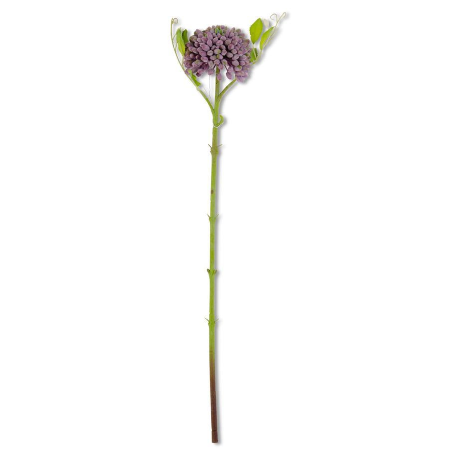 Real Touch Purple Sedum Stem