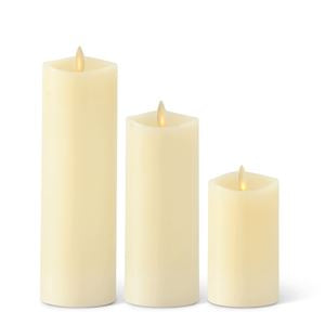 Luminara Indoor Slim Pillar Candle