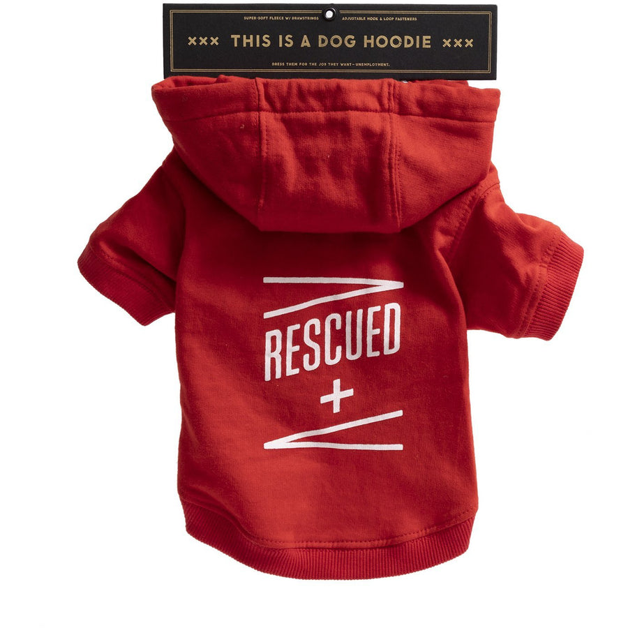 Rescued Dog Hoodie - Small