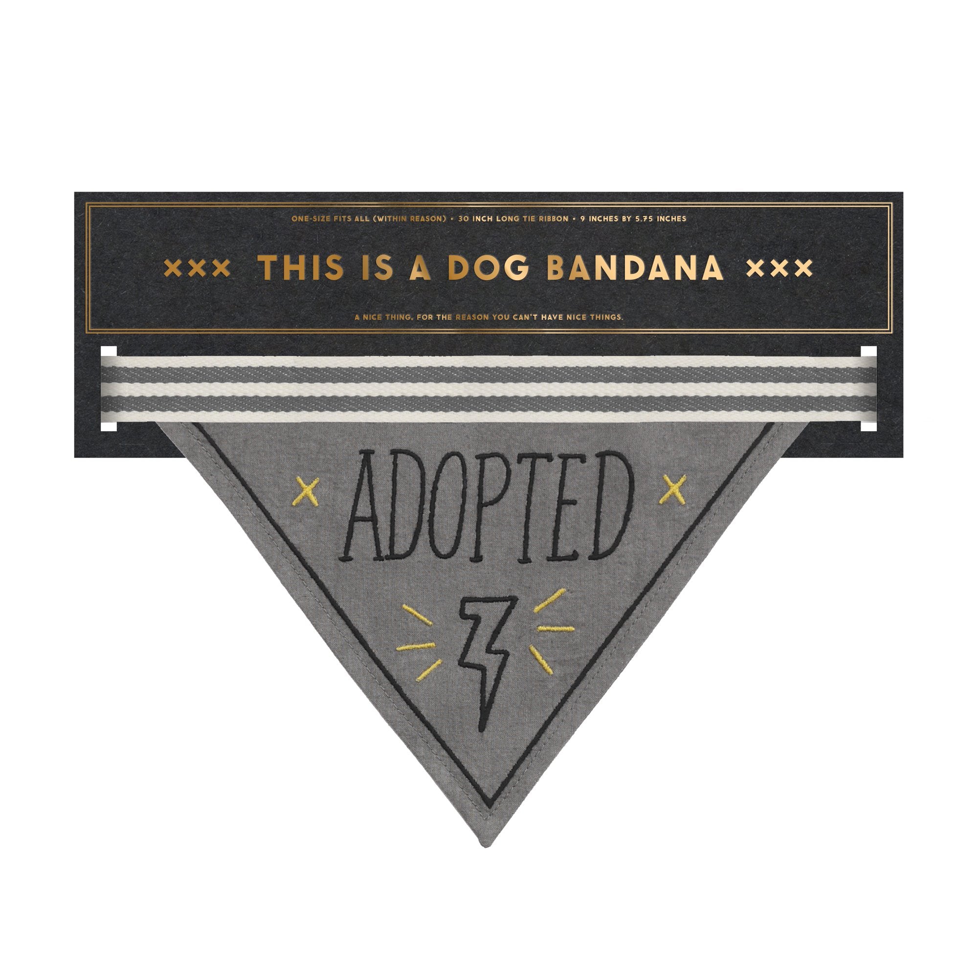 Adopted Dog Bandana