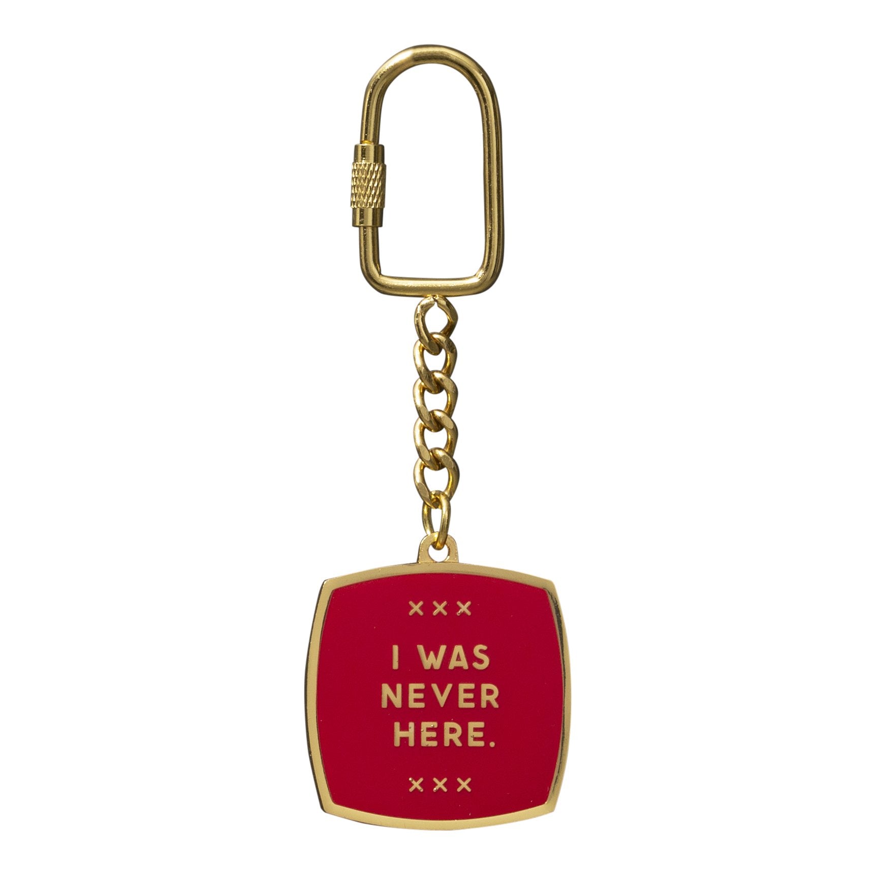 I Was Never Here Key Chain