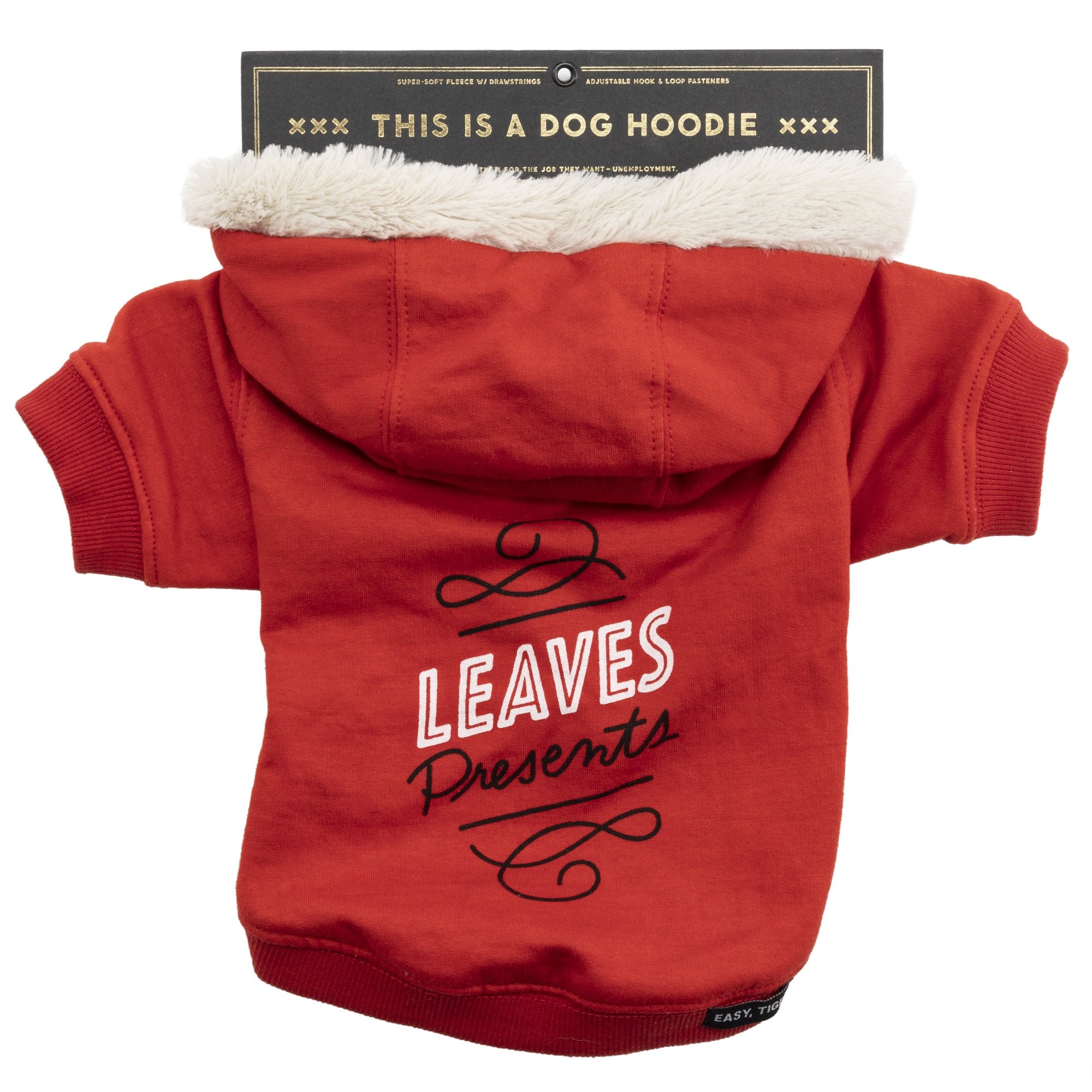 "Leaves Presents" Dog Hoodie