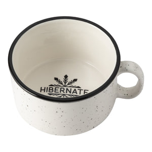 HIbernate Soup Mug - Ivory Speckled