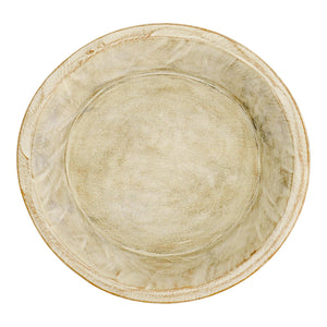 Found Dough Bowl White Wash - Medium