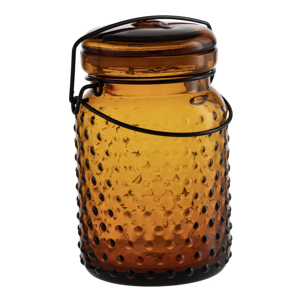 Small Amber Container