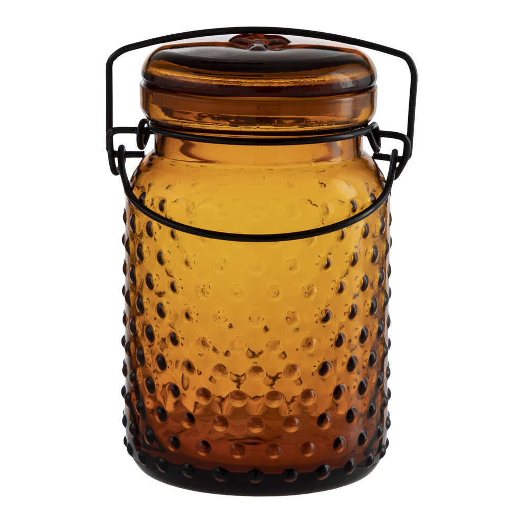 Small Amber Container