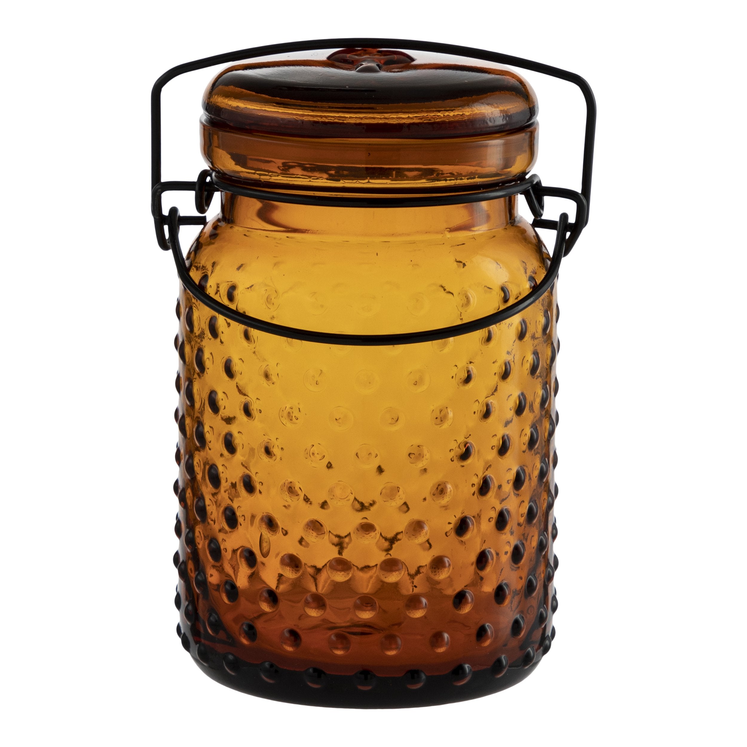 Small Amber Container