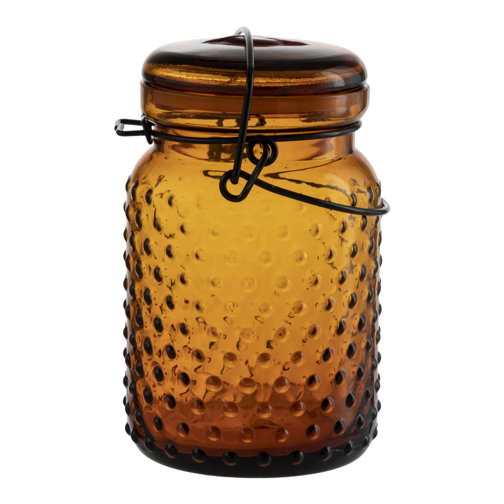 Small Amber Container