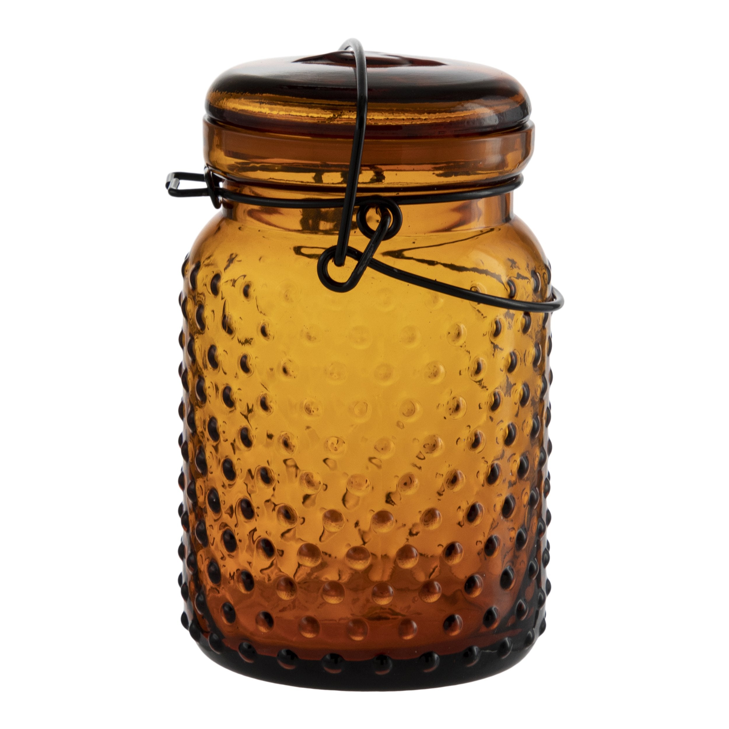 Small Amber Container