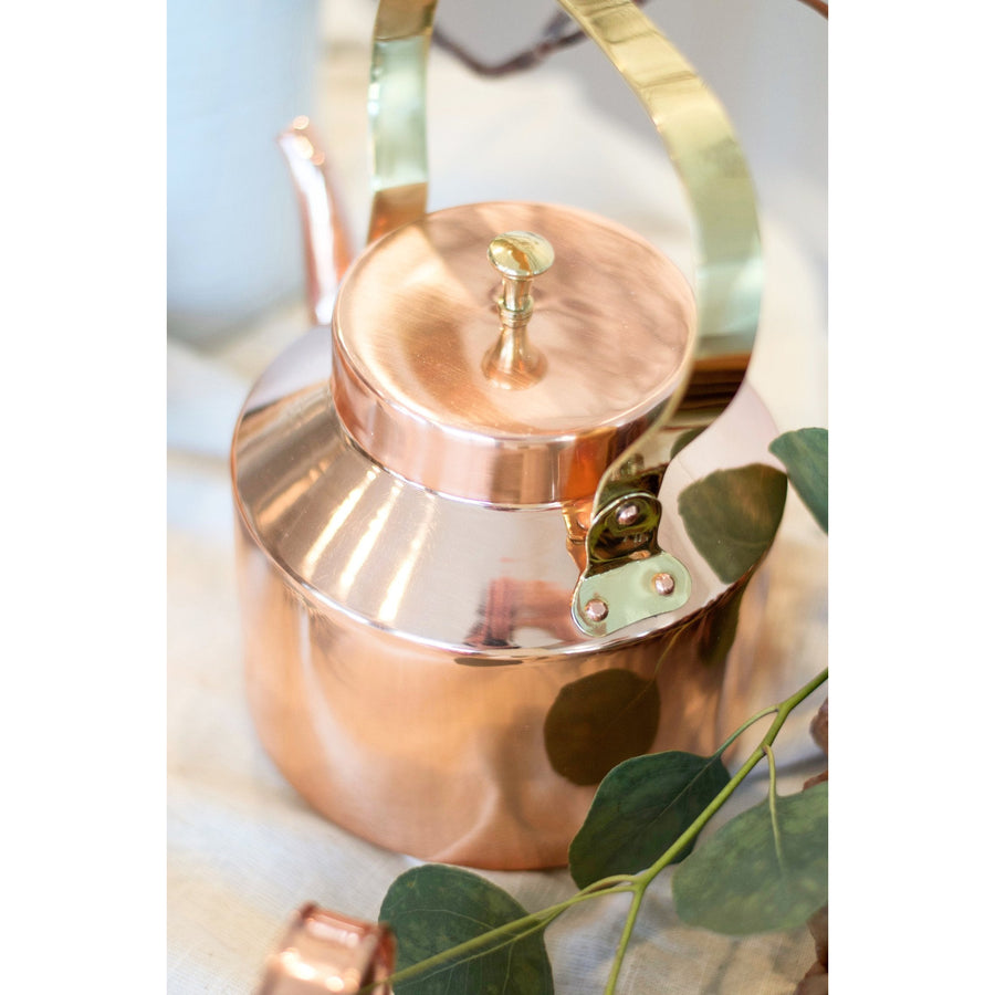 English Copper Tea Kettle