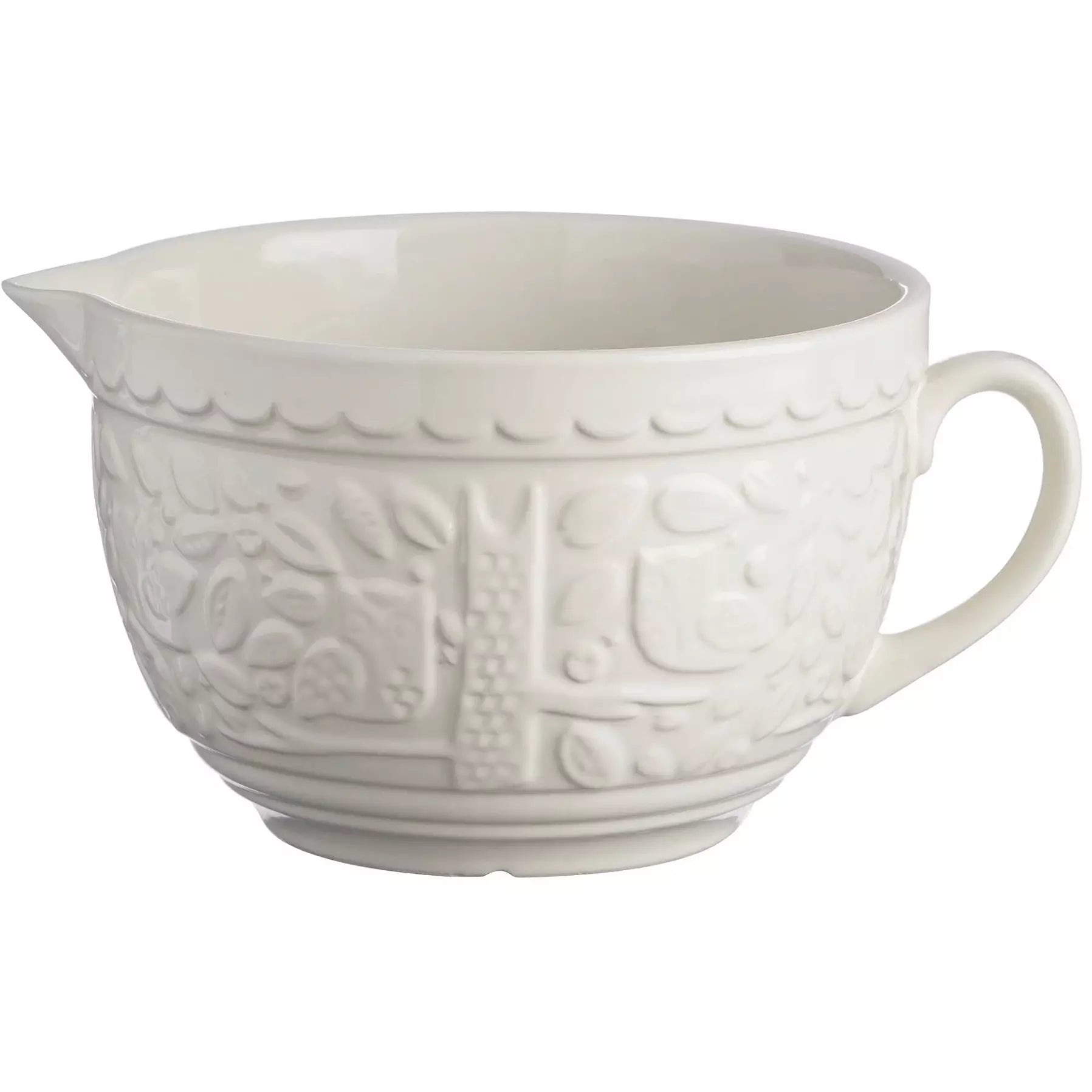Mason Cash | In the Forest | Owl Embossed Batter Bowl | Cream - 2.12 Quart
