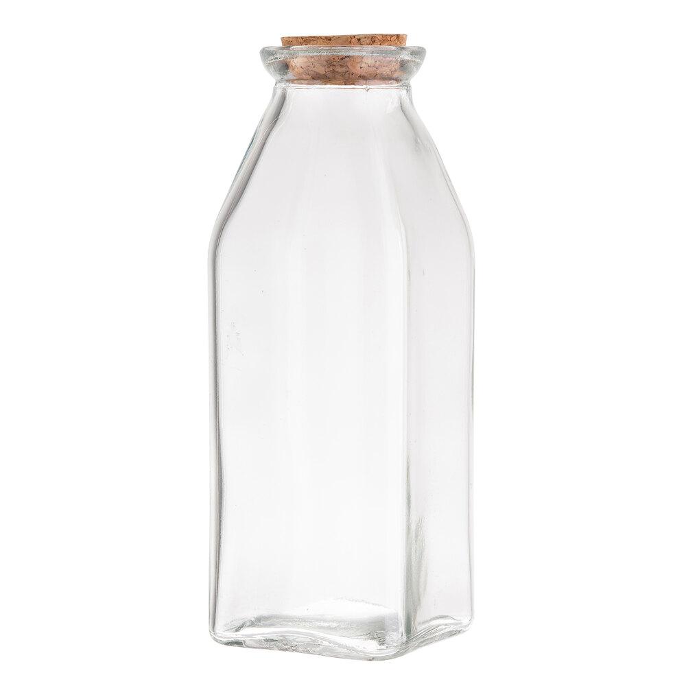 Glass Milk Jar