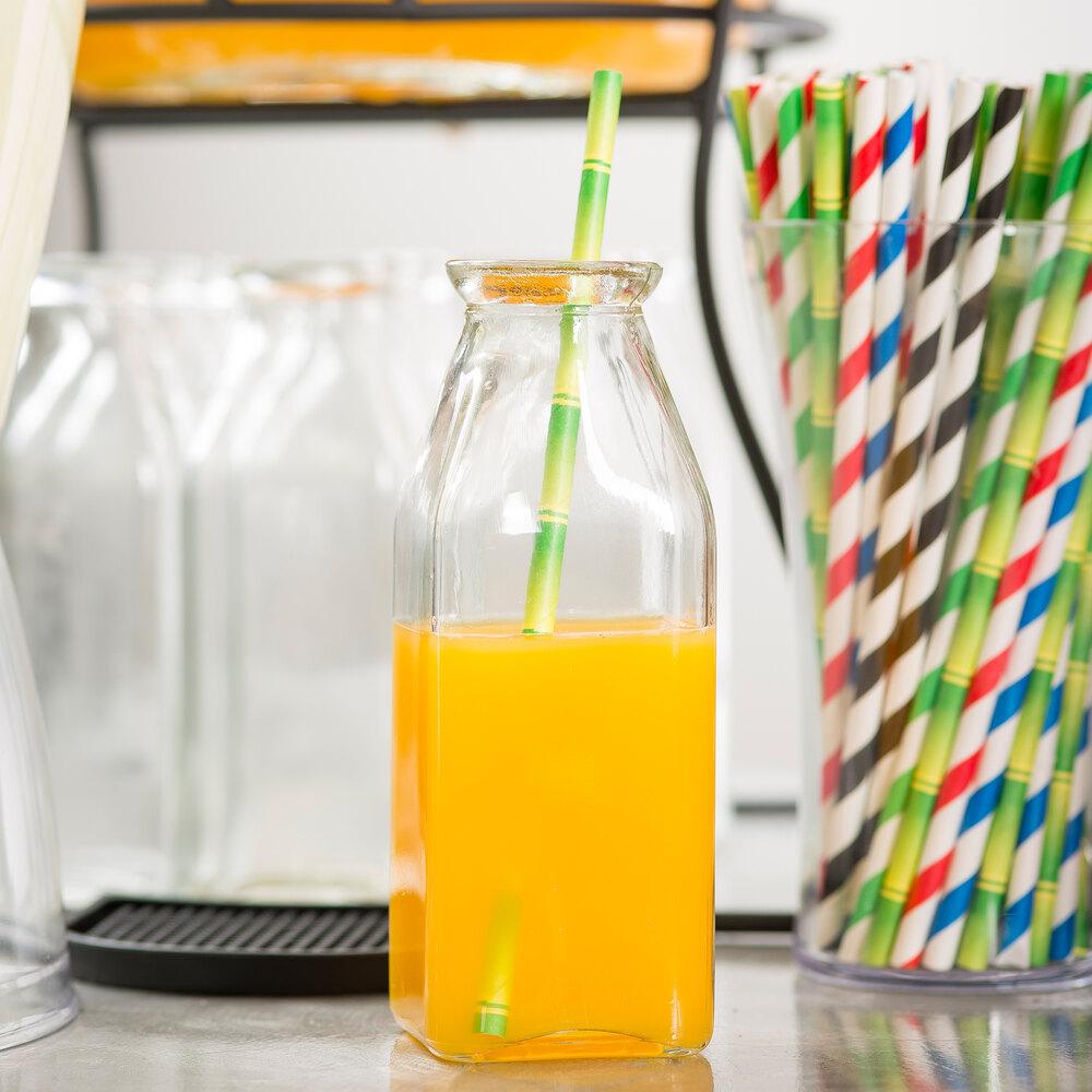 Glass Milk Jar