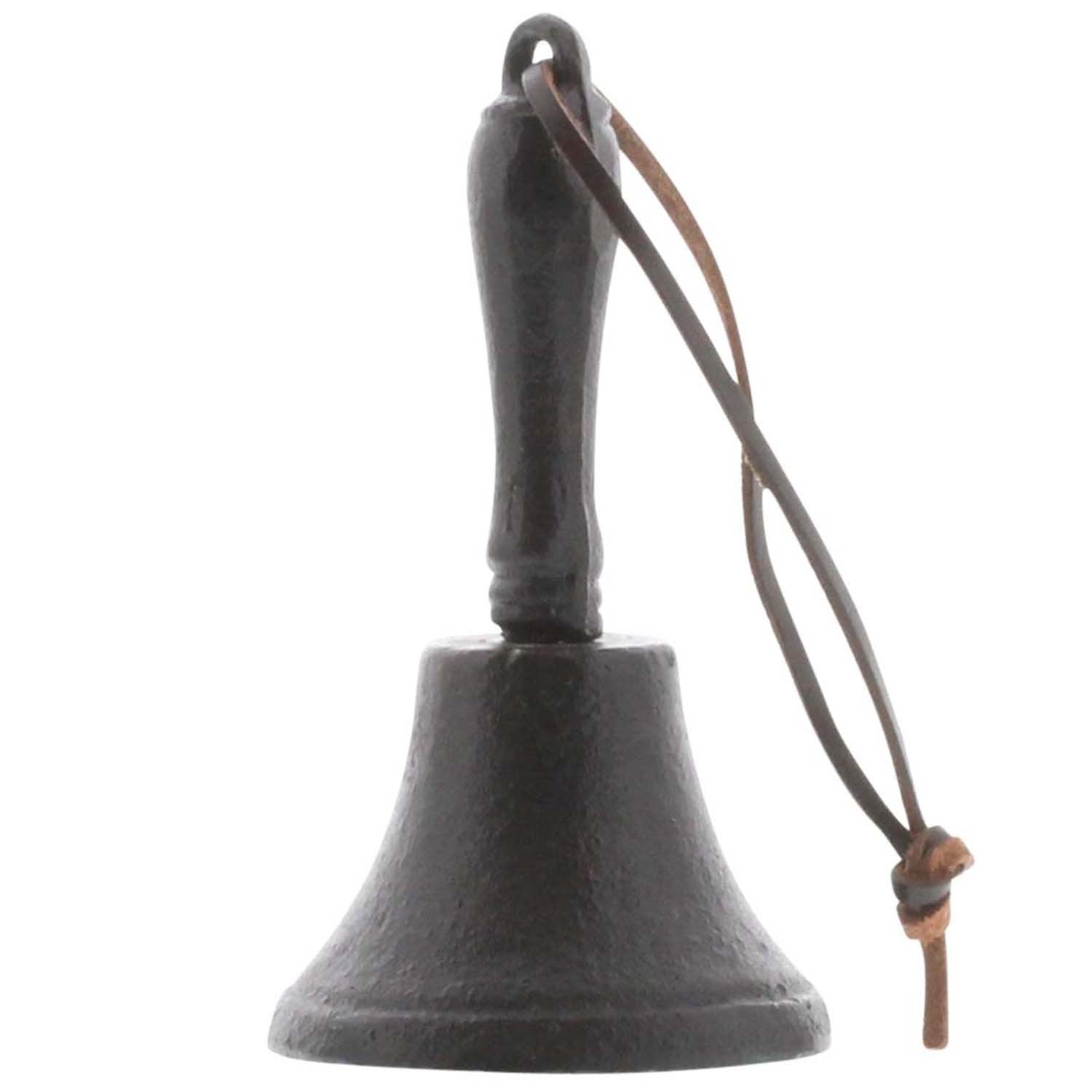 Cast Iron Black Dinner Bell