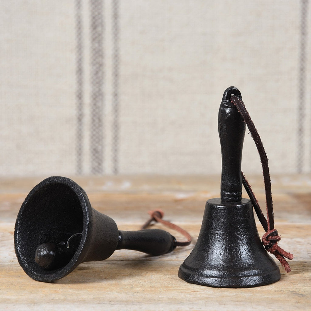 Cast Iron Black Dinner Bell
