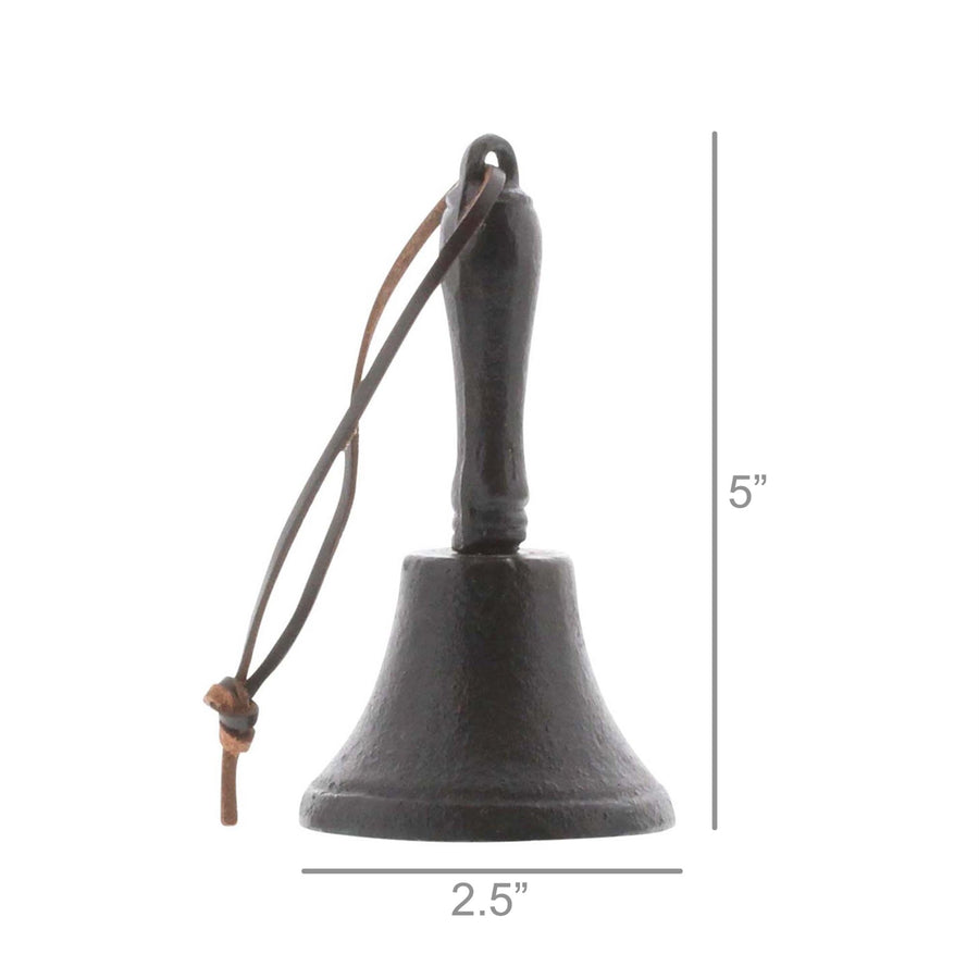 Cast Iron Black Dinner Bell