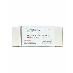 Triple Milled Bar Soap Milk + Oatmeal