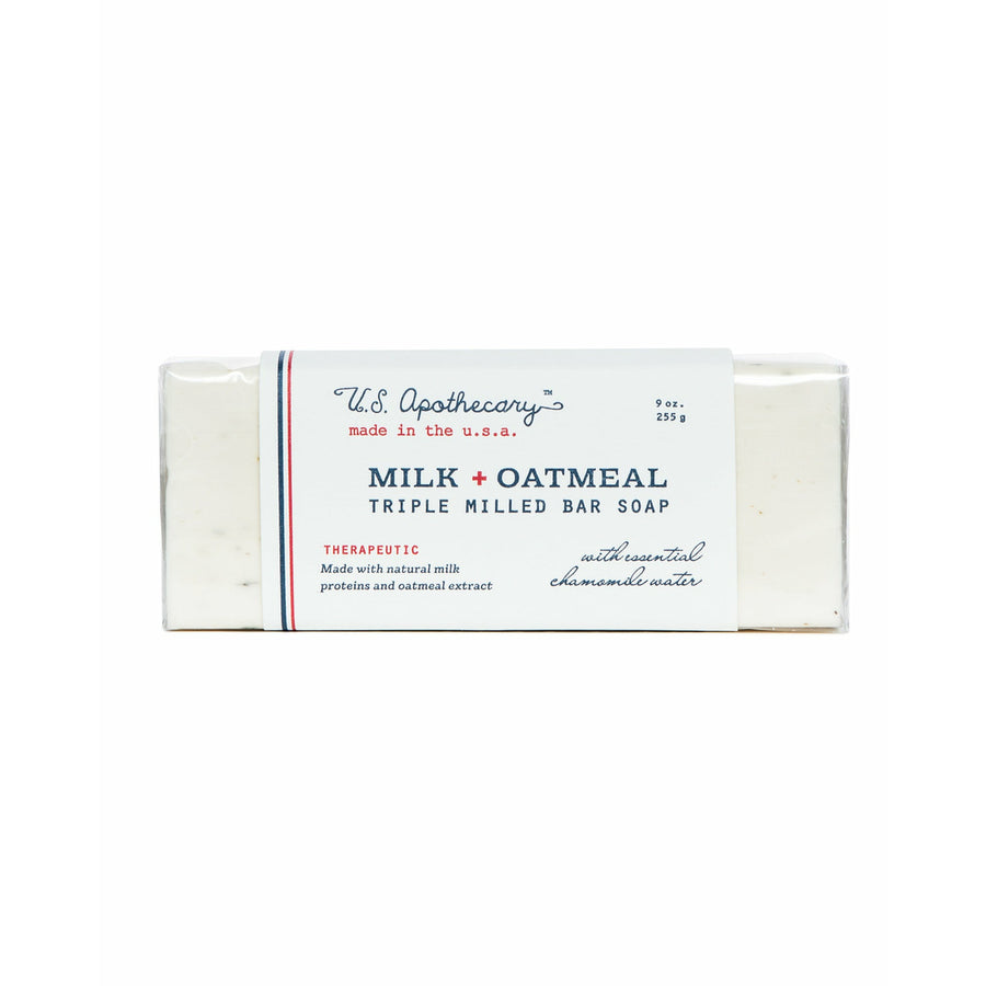 Triple Milled Bar Soap Milk + Oatmeal