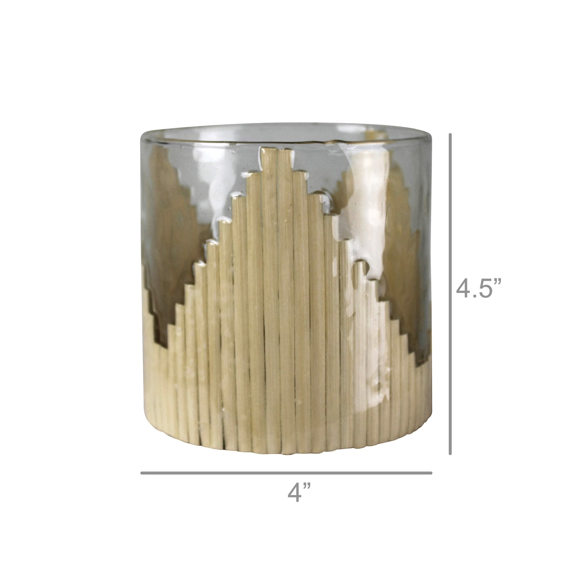Enameled Bamboo Hurricane