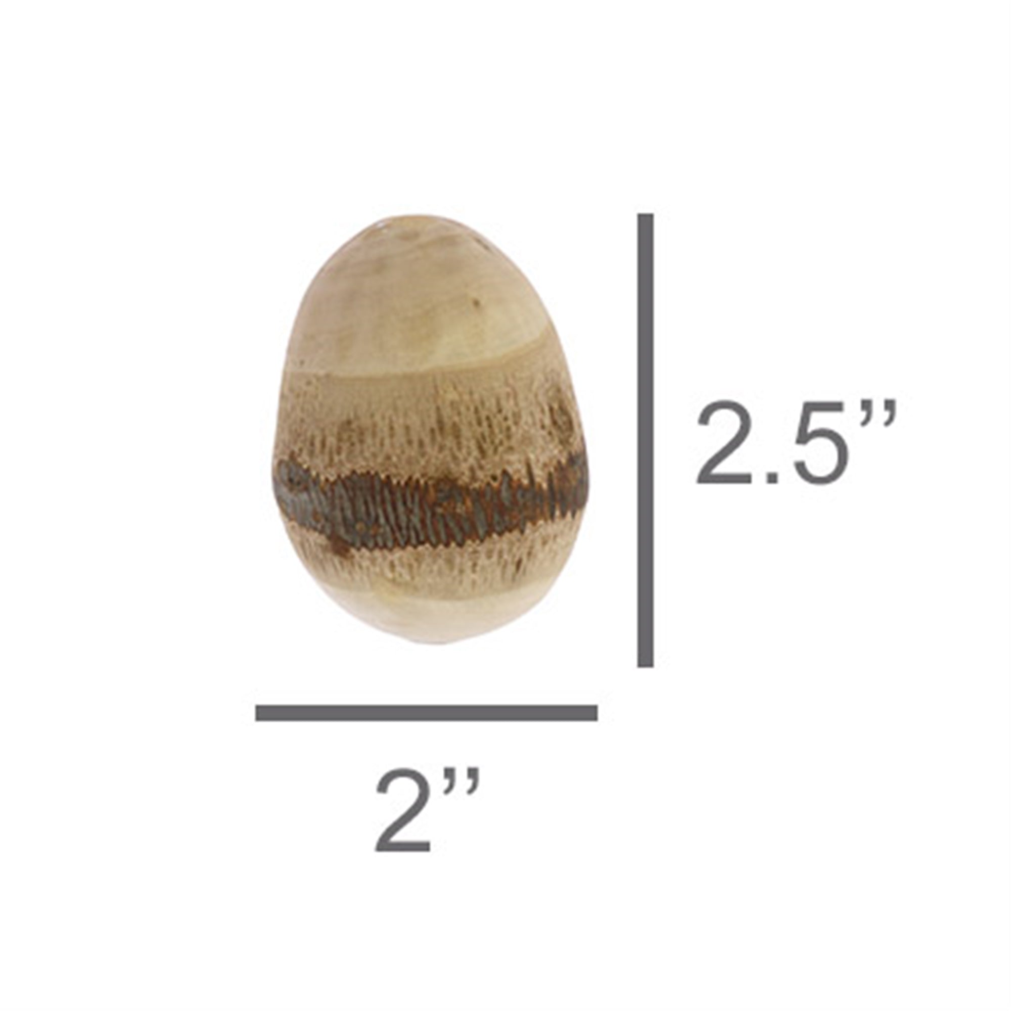 Turned Wooden Egg