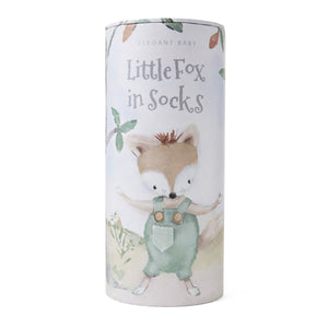 Felix the Fox Baby Knit Toy & Book Set w/Gift Packaging