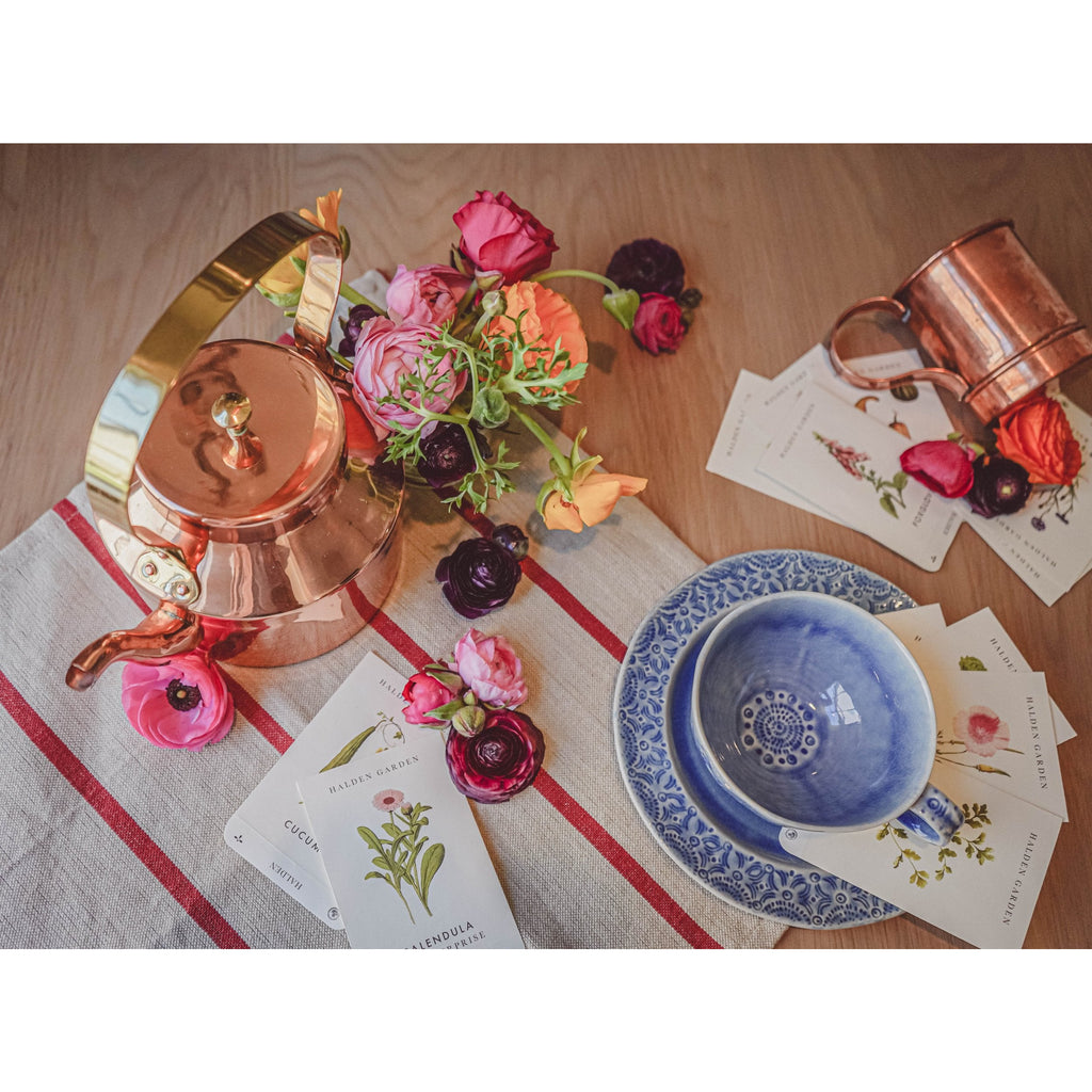 English Copper Tea Kettle