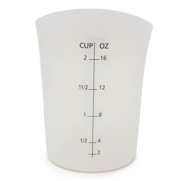 Measure-Stir-Pour Silicone Flexible Measuring Cup