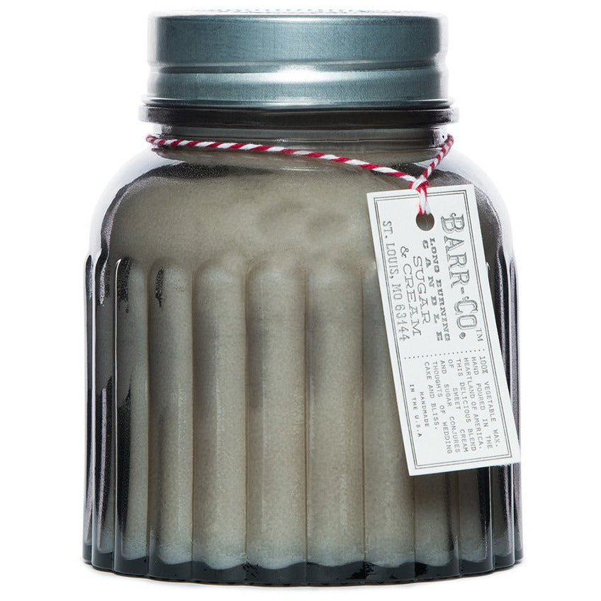 Apothecary Jar Candle - Sugar & Cream Scent