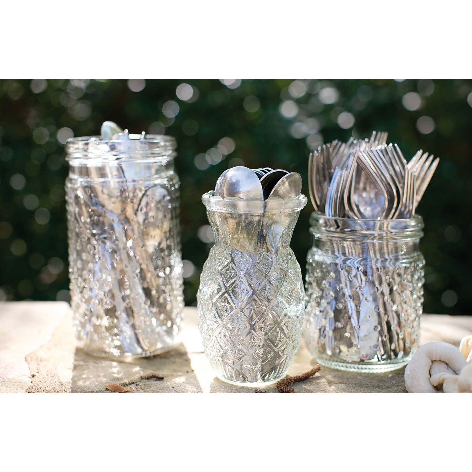 Hobnail Jar