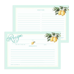 Recipe Cards | Vintage Lemon