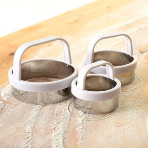 S/3 Standard Biscuit & Cookie Cutters