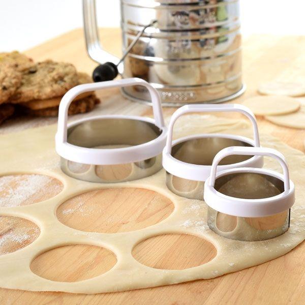 S/3 Standard Biscuit & Cookie Cutters