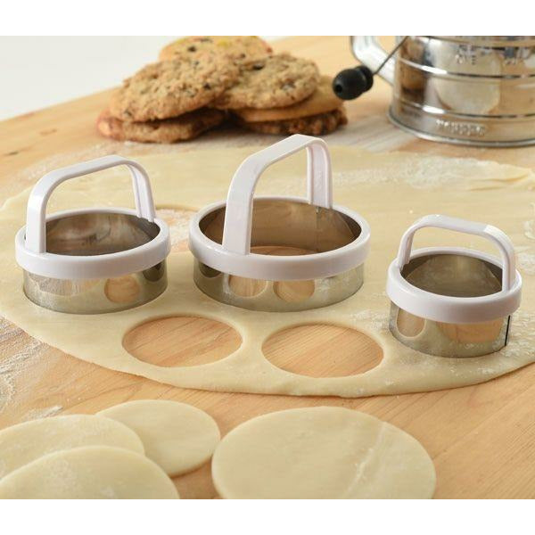 S/3 Standard Biscuit & Cookie Cutters